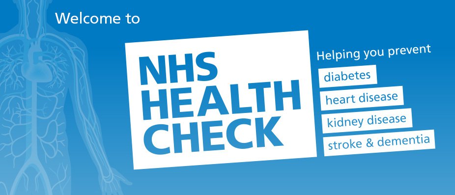 Welcome to NHS HEALTH CHECK Helping you prevent diabetes heart disease kidney disease stroke & dementia