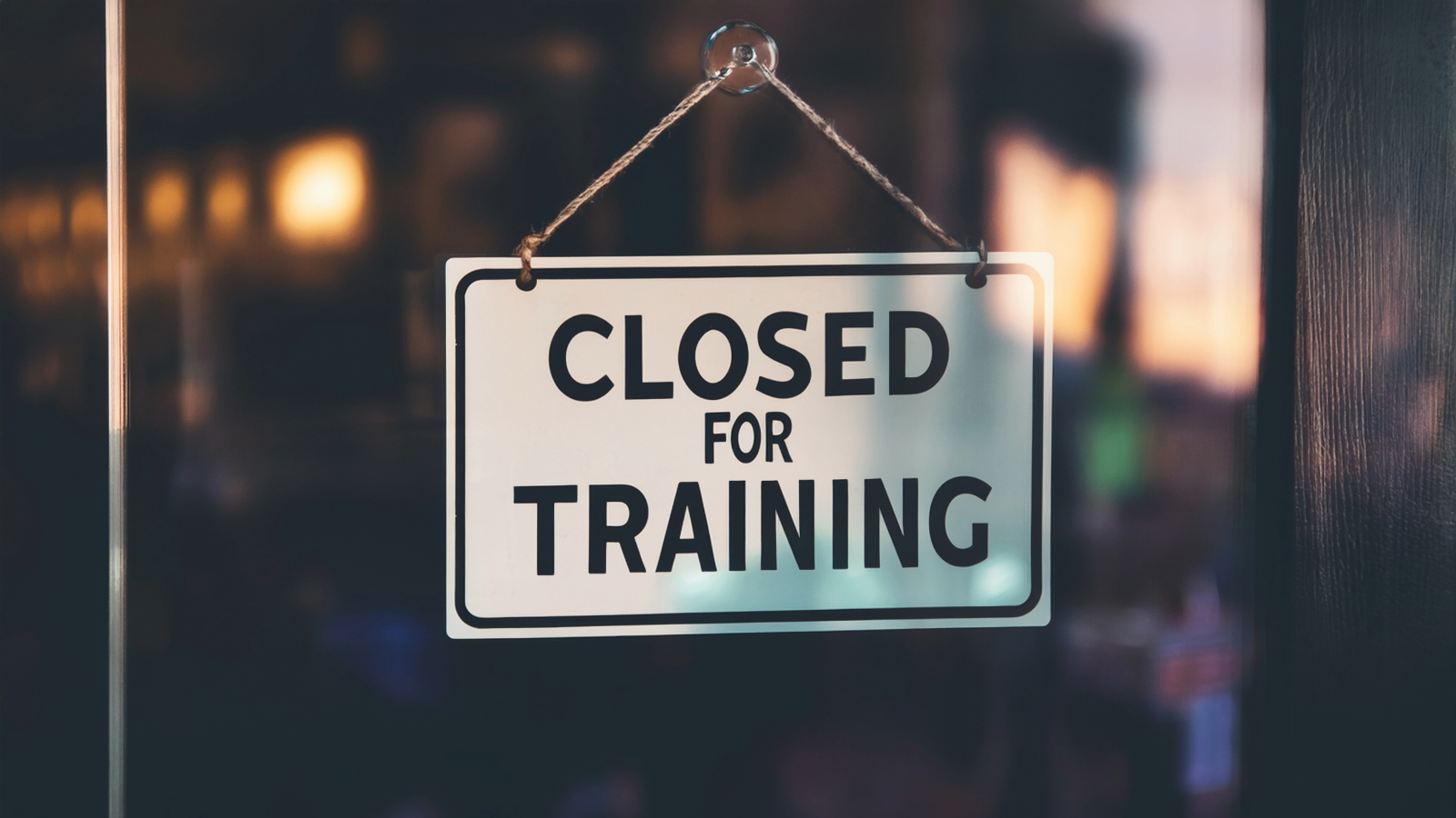 Staff Training: Closed from 12 pm on Tuesday 9th September